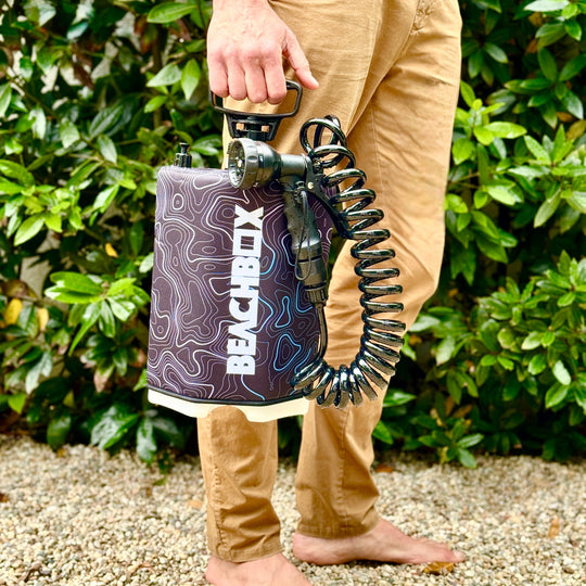 BeachBox Portable Camping Shower Tank - 'Elevation'