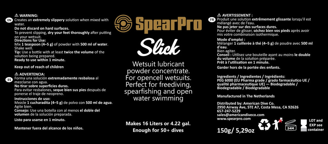 SpearPro Slick Wetsuit Lube