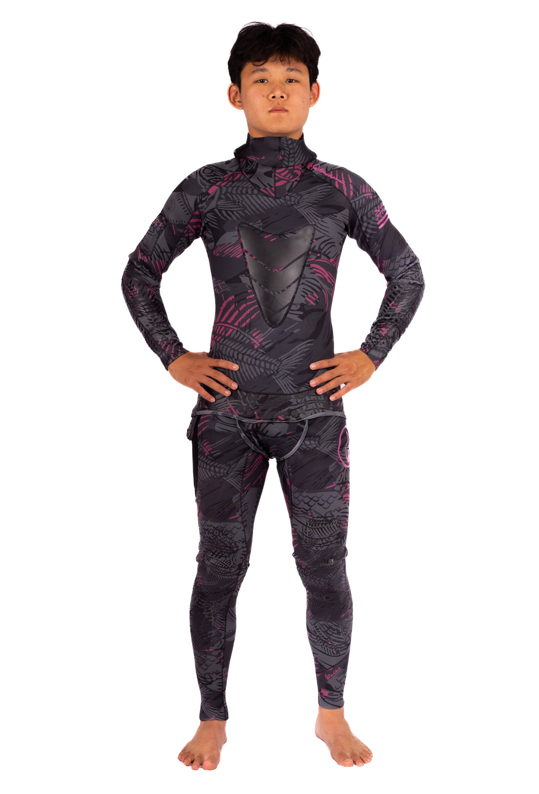 Men’s Pink Fishbone Spearfishing 1.5mm Wetsuit